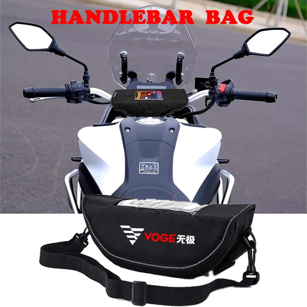 

For VOGE 500DS 650DS 300DS 500R 525R 300R ER10 350AC Motorcycle accessory Waterproof And Dustproof Handlebar Storage Bag