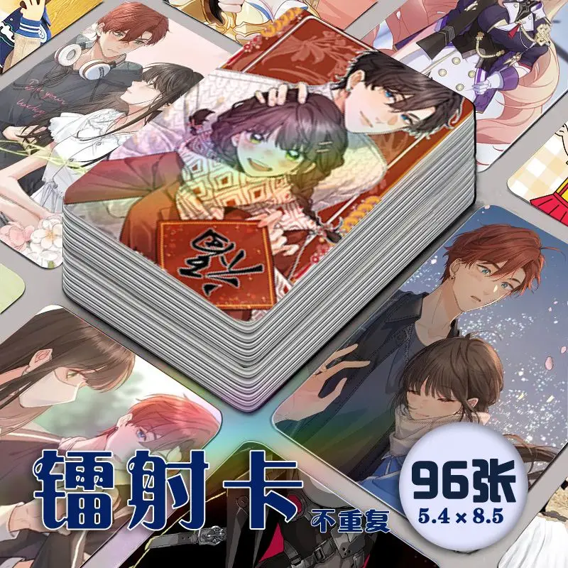 96 Pc/set I Just Want to Borrow Your Luck Lomo Card Album Comic Characters Photocard Fans Collection Cards