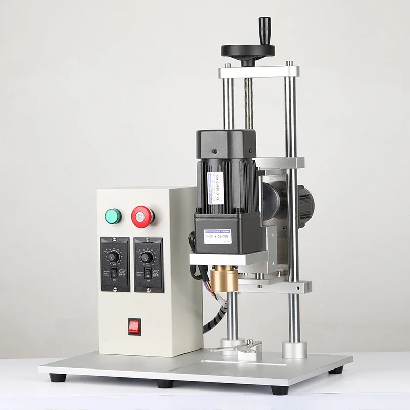 Bottle Capping Machine Electric Pneumatic Can Capper Sealer for Screw Top Unicorn Juice Liquid Spray Cap Twist Sealing 10-60mm