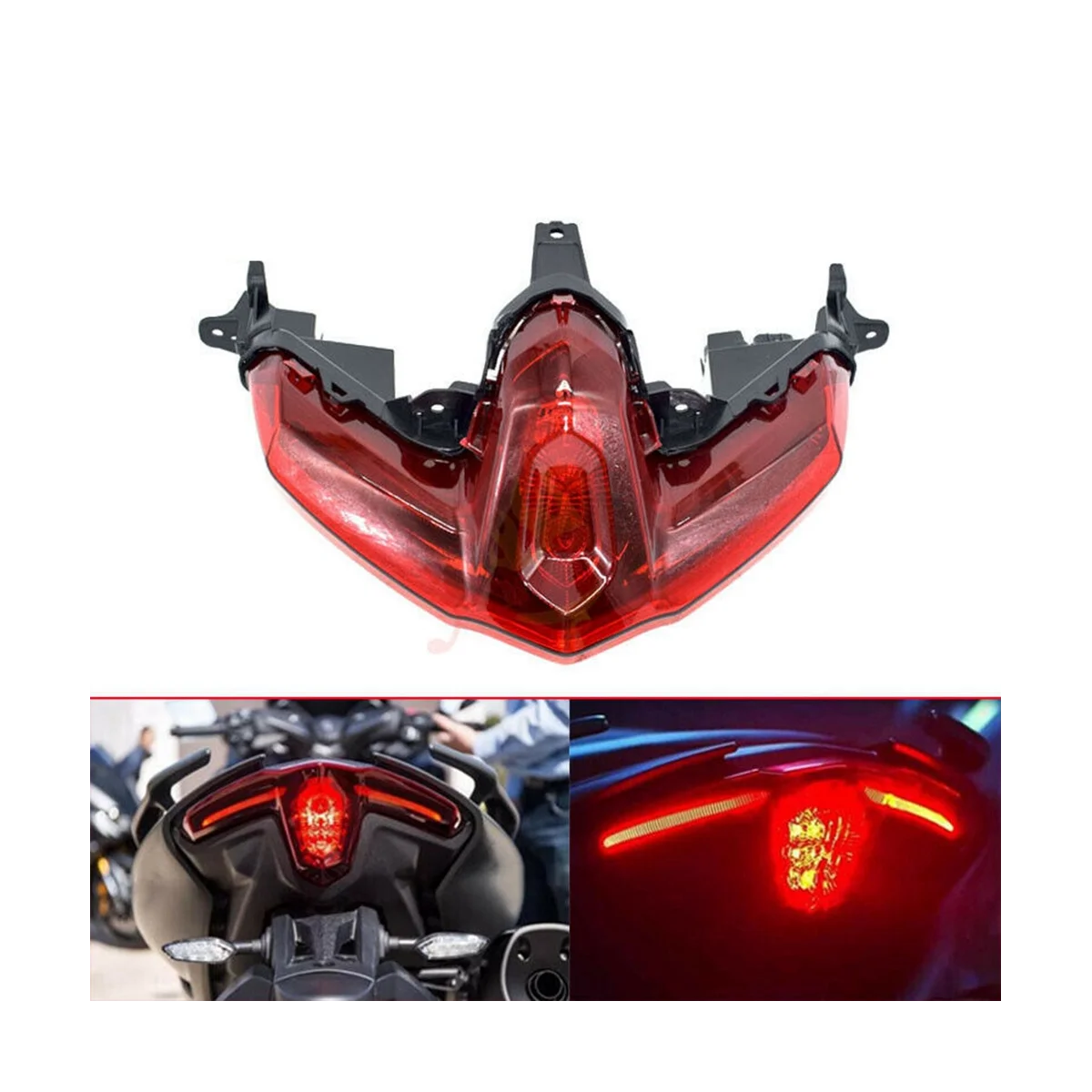 Car Rear Tail Brake Lamp LED Taillight for YAMAHA Tmax 530 560 DX/SX TMAX530 TMAX560 T-MAX 2017-2021 Led Light