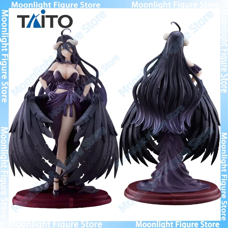 

В наличии TAITO AMP Overlord Albedo, черное платье, настольные милые украшения, кукла, аниме, экшн-фигурка, игрушка, подарочная модель, коллекция