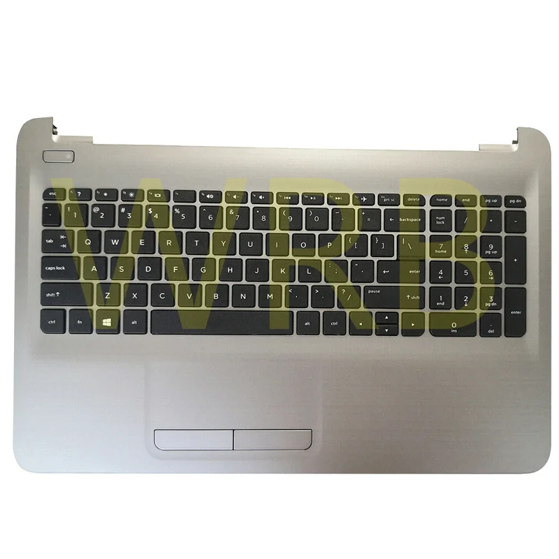 

Новинка для HP 15ay 15-ay BD, верхняя крышка с сенсорной панелью, серый 855022-001