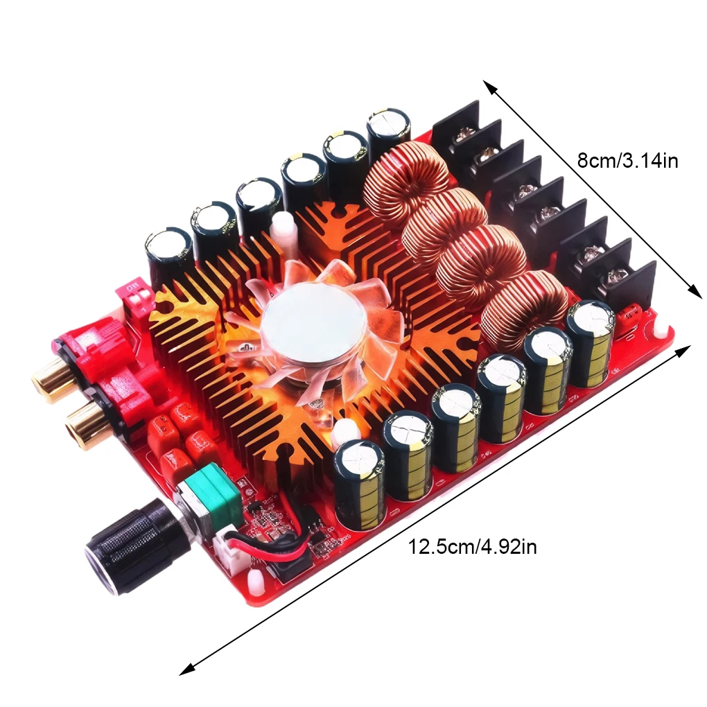 TDA7498E 160Wx2 Power Digital Amplifier Audio Board Dual Channel Stereo Sound Speaker Amplifier Support BTL Mode Module