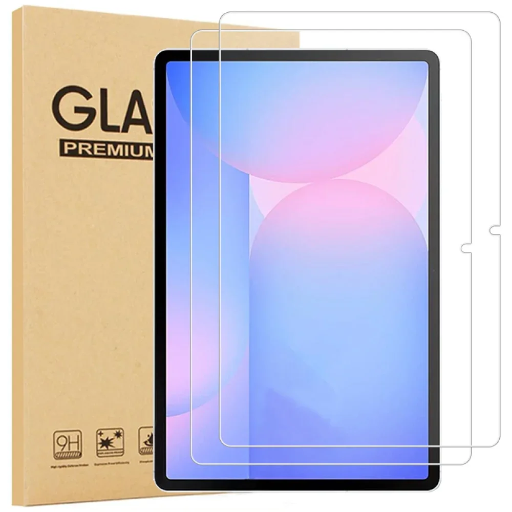 

2PCS For Samsung Galaxy S10 FE+ 13.1 Inch Tempered Glass Screen Protector On for Galaxy Tab S10 FE+ Anti Scratch HD Arcuate Film