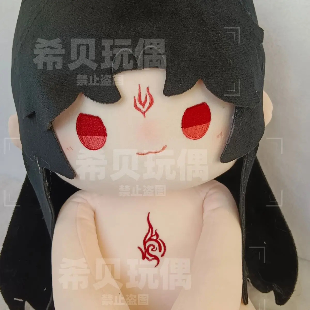 อะนิเมะ Scum Villain Self ประหยัดพลังงานระบบ Luo Binghe 40 ซม.ตุ๊กตาผ้าฝ้ายตุ๊กตาคอสเพลย์แต่งกายของเล่นท่านั่งหมอน