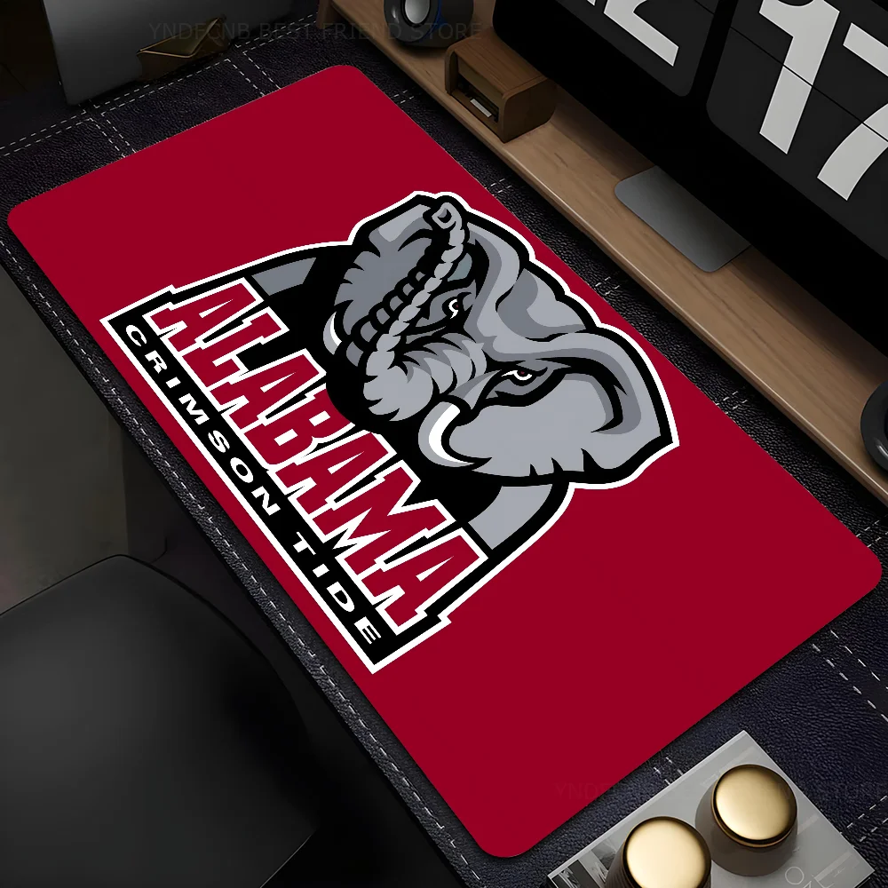 

A-Alabama C-Crimson Tide Mousepad Mouse Mat Desk Mat With Pad Gaming Accessories Prime Gaming XXL Keyboard Pad