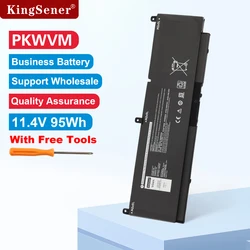 KingSener 95WH PKWVM L Laptop Battery For DELL Precision 7550 7560 7750 7760 Series P44E P93F C903V CR72X 17C06 0CR72X