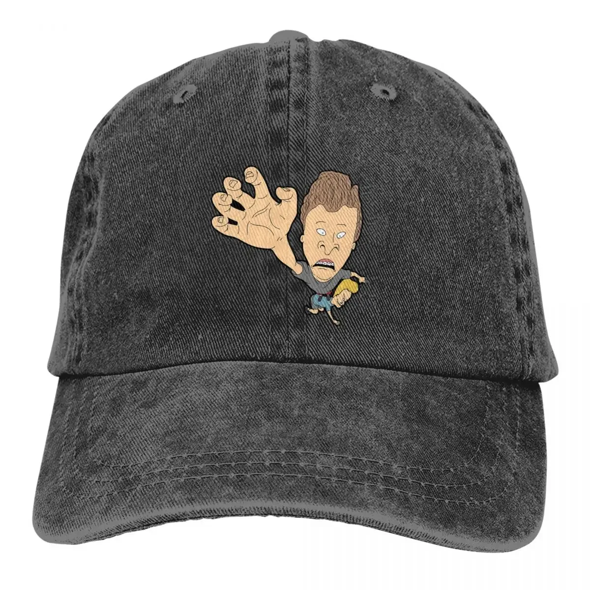 Summer Cap Sun Visor Head Hip Hop Caps Beavis and Butthead Funny Sarcastic Cartoon Cowboy Hat Peaked Hats