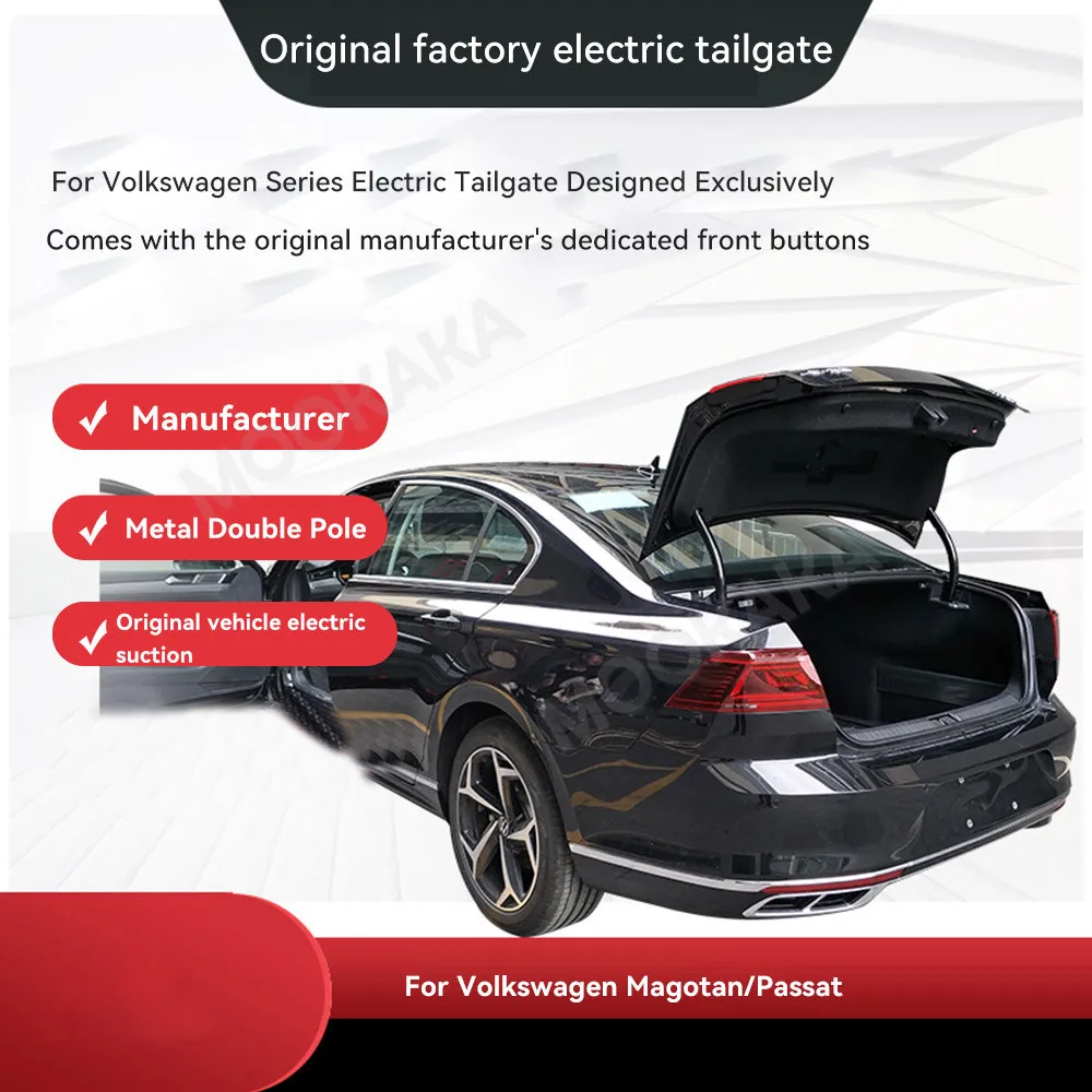 For Volkswagen Magotan Passat 2017+ Power Tailgate System Electric Liftgate Lift Kit Support Remote Automatic Control Modified