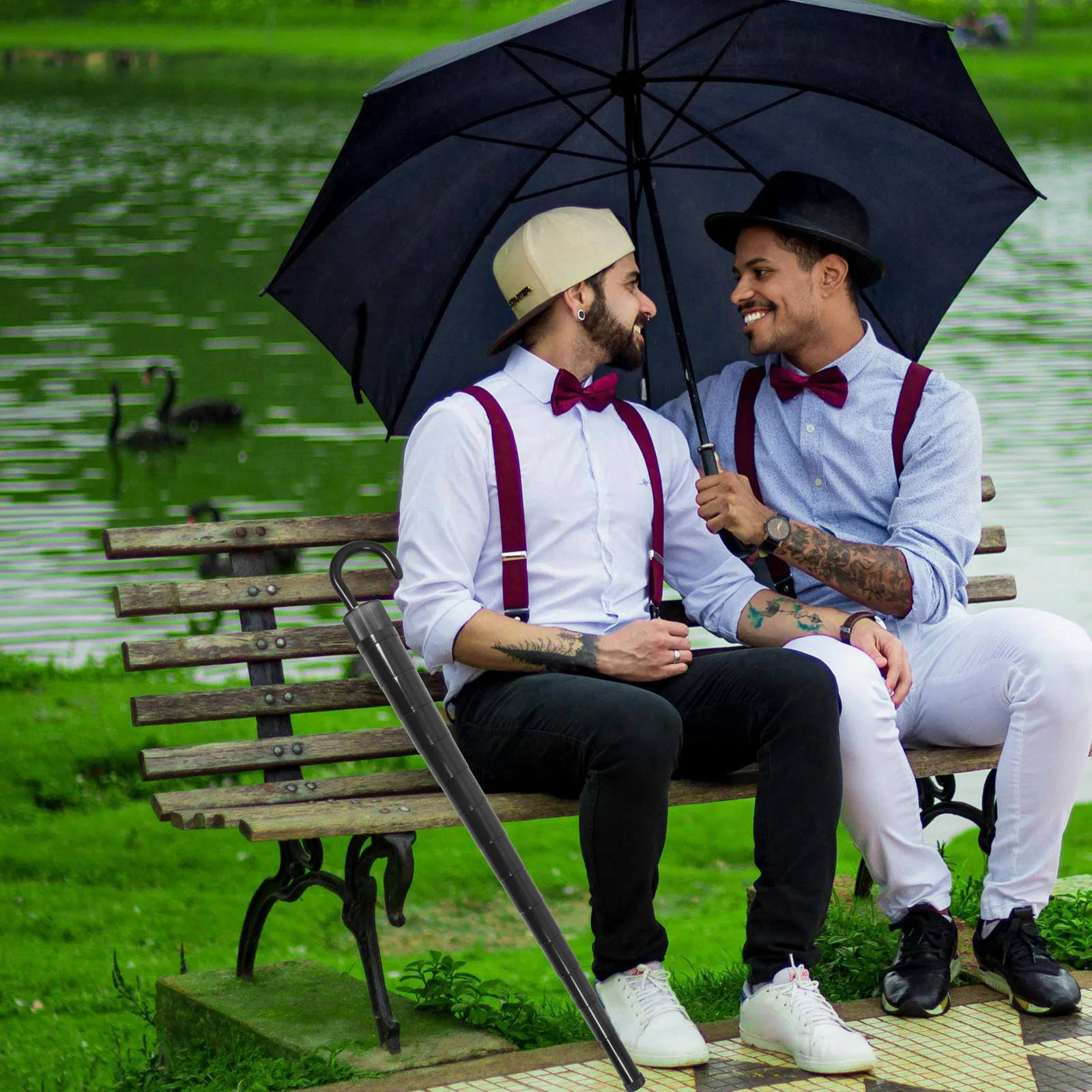 

Waterproof Stick Umbrella Cover Reusable Telescopic Sleeve For Car Home Use Umbrella Protective Case Portable