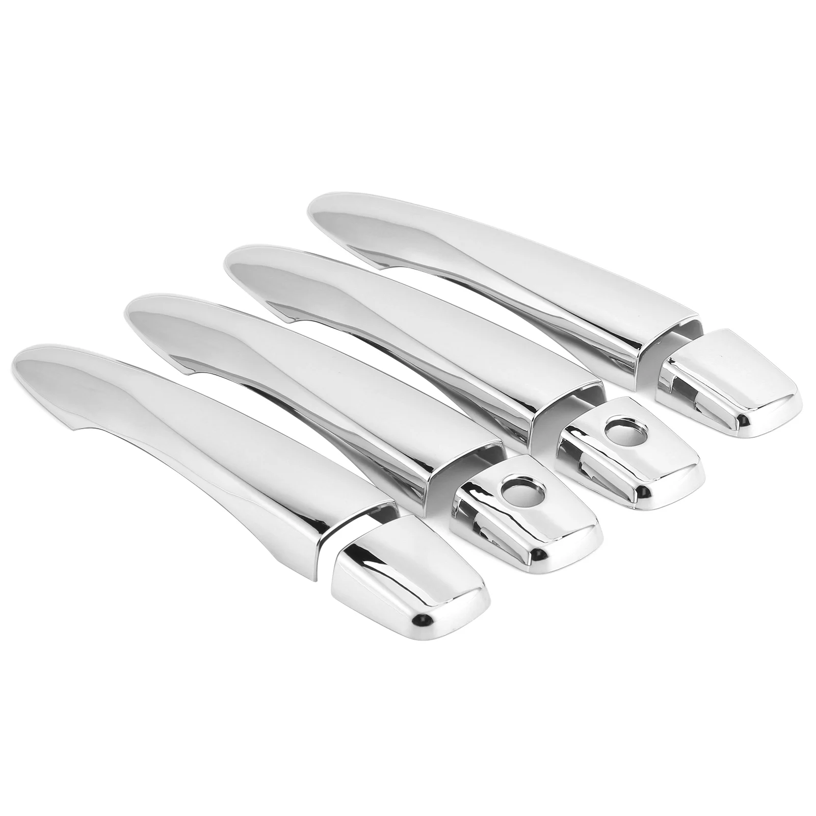 

Car Door Handle Cover Trim Chrome Fit for NP300 Frontier 2015‑ 2019 Exterior Door Handle Trim