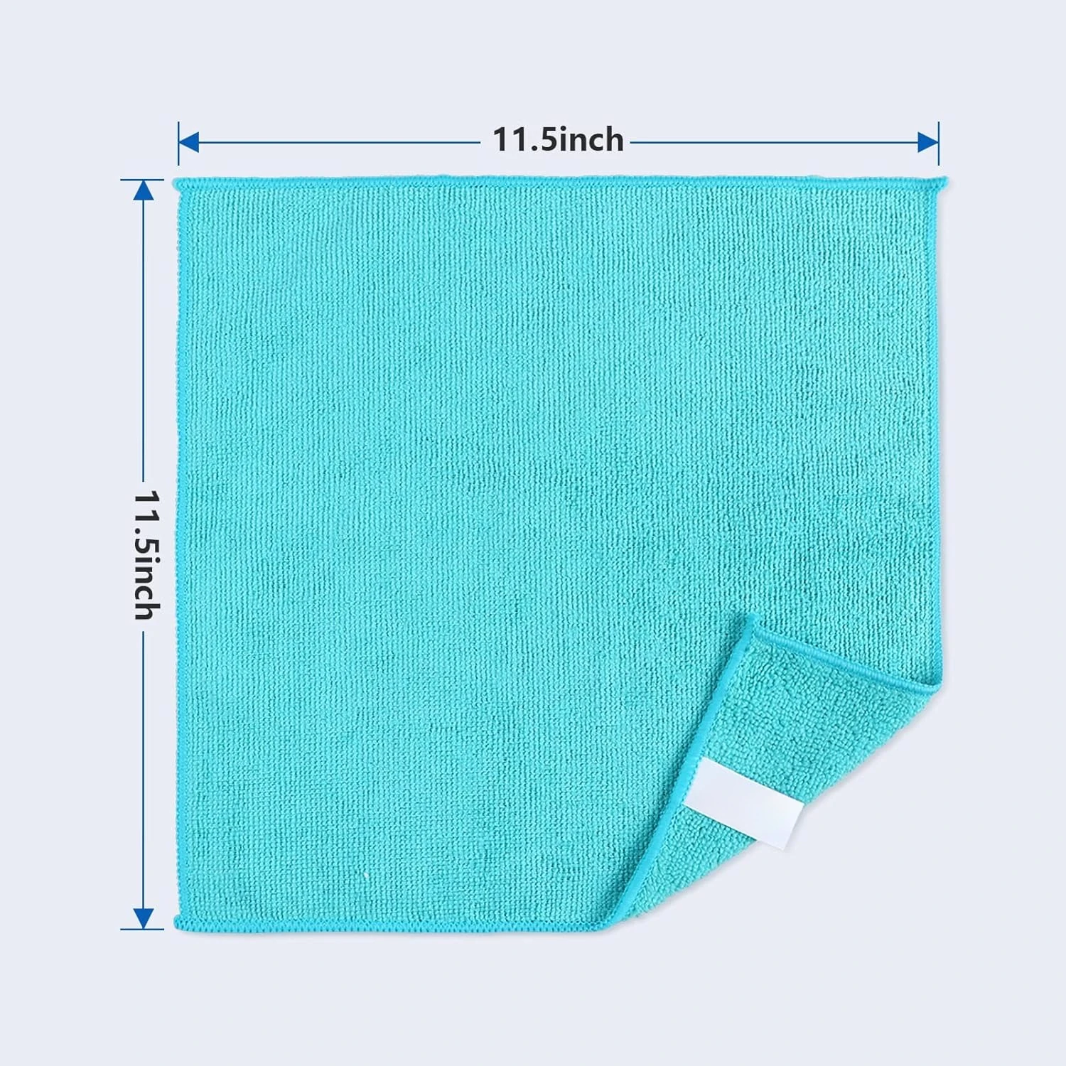 Microfiber cleaning cloth, 12 packs of cleaning cloth, cleaning towels, 4 color combinations