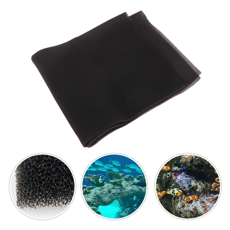 High-density Cotton Biochemical Cotton Water Purification Aquarium Filter Media Activated Carbon Fish Tank Filter Sponge