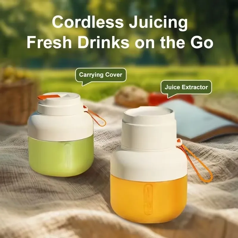 1pc Tons of barrels of juicing barrels portable large-capacity juicing cups of juice and fruits vegetables personal drink juicer