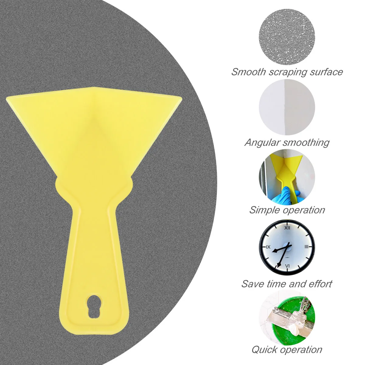10Pcs Drywall Corner Finishing Tools Heavy Duty 90 Degree Adjustable Grout Scrapers for Smooth Walls