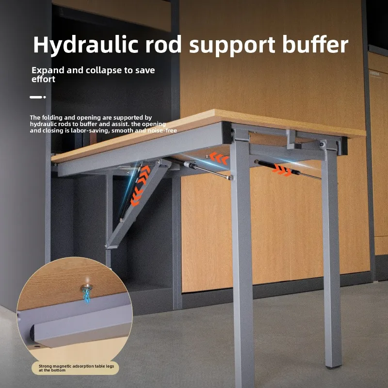 Household Wall Foldable Dining Table Hardware Accessories Multifunctional Invisible Wall Table