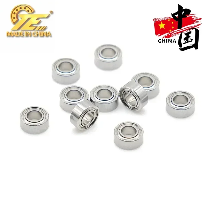 China TE Micro bearings 1pcs   ABEC-5  SMR104ZZ  MR104ZZ  L-1040ZZ  4X10X3mm  Precision ball bearings