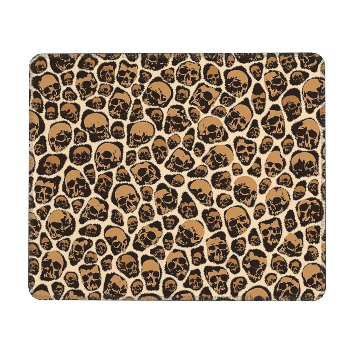 Leopard Print Cheetah Gothic Skulls Animal Fur Pattern Multi-size Mouse Pad Computer Keyboard Mouse Mat Gamer PC Laptop Desk Mat