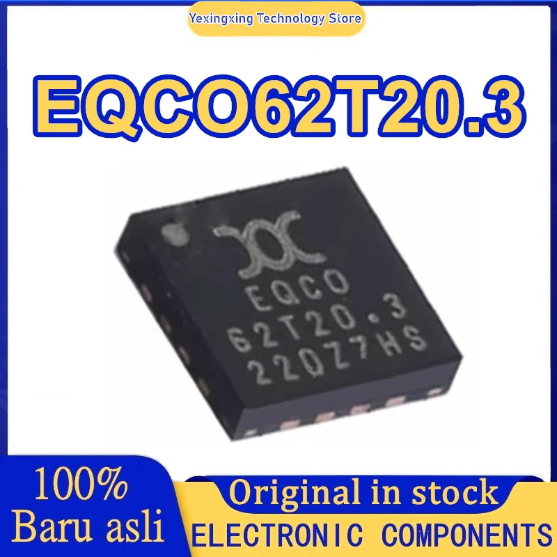 EQCO62T20.3 EQCO 62T20.3 QFN-16 Chip IC VIDEO DRIVER 16QFN IC chipset New Original in stock