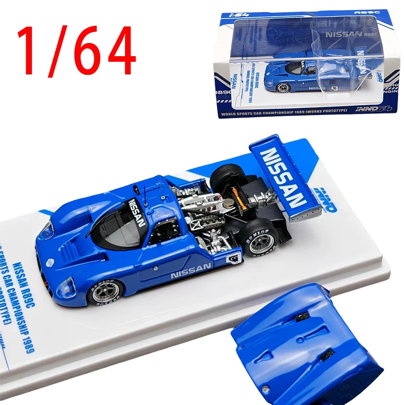 

INNO Diecast 1/64 Scale Nissan Alloy Car Model Nissan R89C LE MANS 1989 Play Vehicles Toys for Boys Gift Collection Original Box