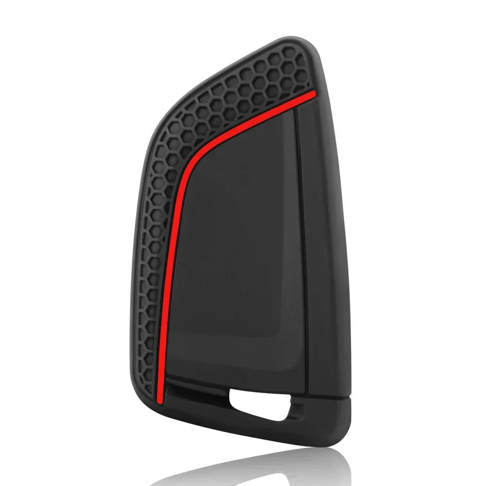 Para bmw x1 x3 x4 x5 x6 série 1 2 3 5 7 g20 g02 g05 g31 g23 f34 f15 f40 ix3 silicone remoto chave do carro capa chaveiro caso chave