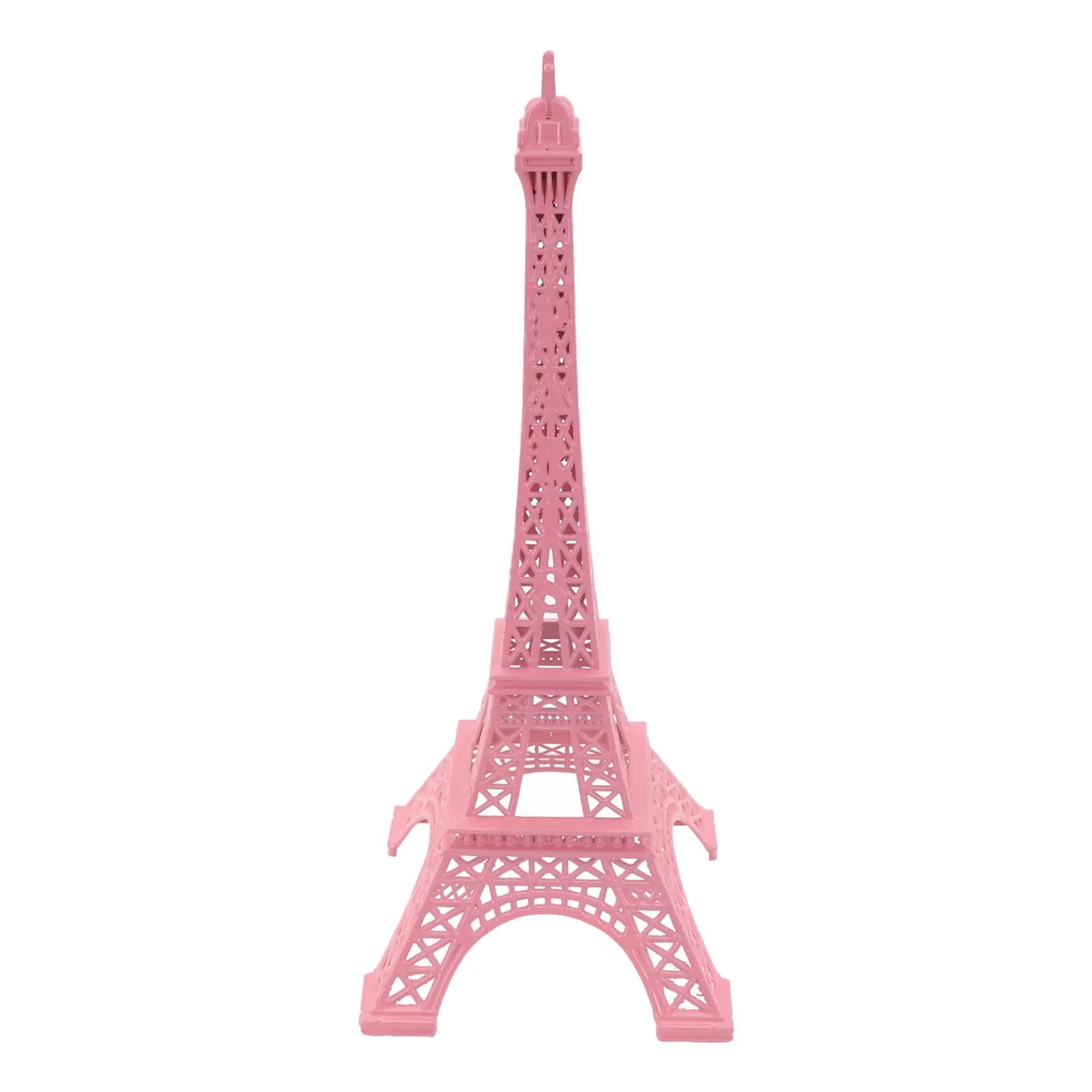 

Table Eiffel Tower Decor Statue Figurine Office Metal Ornaments Home Accessories 18*7cm Pink Bedroom Kitchen Parts