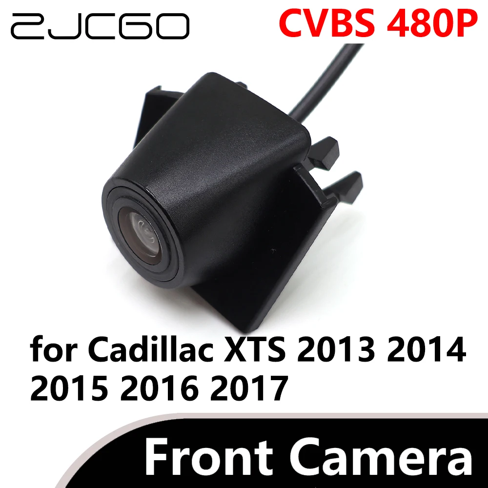 

ZJCGO CVBS 480P 170° Car Parking LOGO Front View Camera waterproof for Cadillac XTS 2013 2014 2015 2016 2017