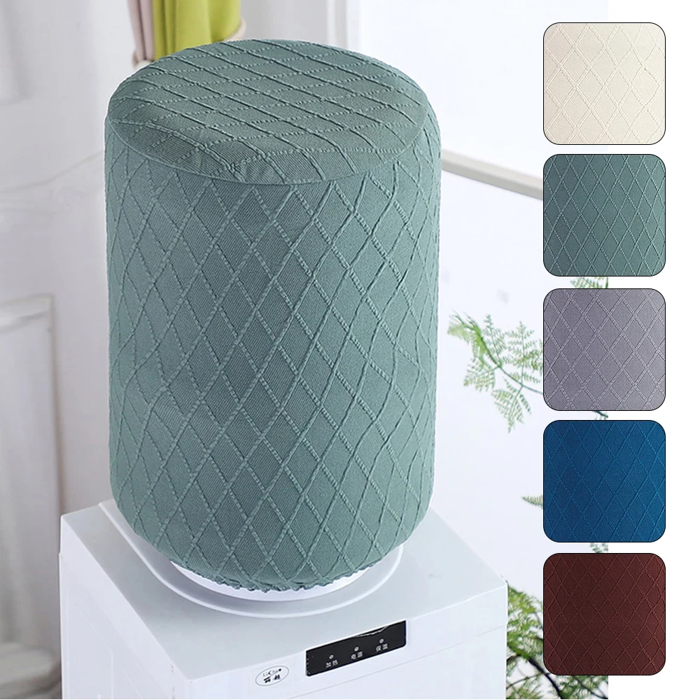 Water Dispenser Cover Dust Proof Cover Bucket Cover Water Cooler Covers Furniture Protector Case Anti-slip Stretch Solid Color