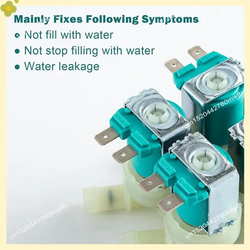 

LDHL DC62-00214M Washer Water Valve For Replaces DC62-00214M 2979589 AP5623062 PS4208704 EAP4208704