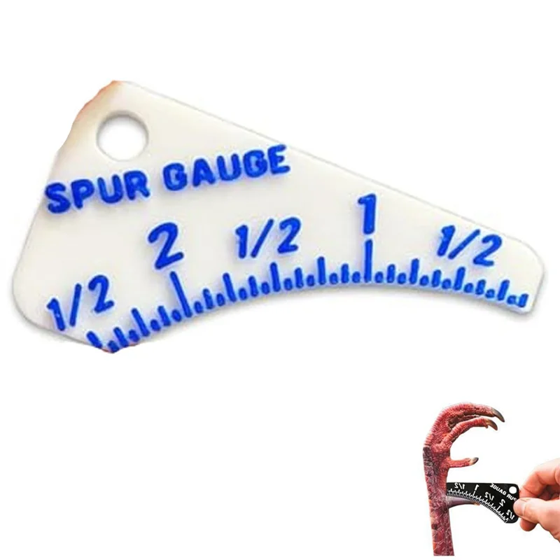 Medidor de esporão de peru gtbl, ferramenta de precisão para determinação precisa de medição de esporão, medição exclusiva para caçadores de peru
