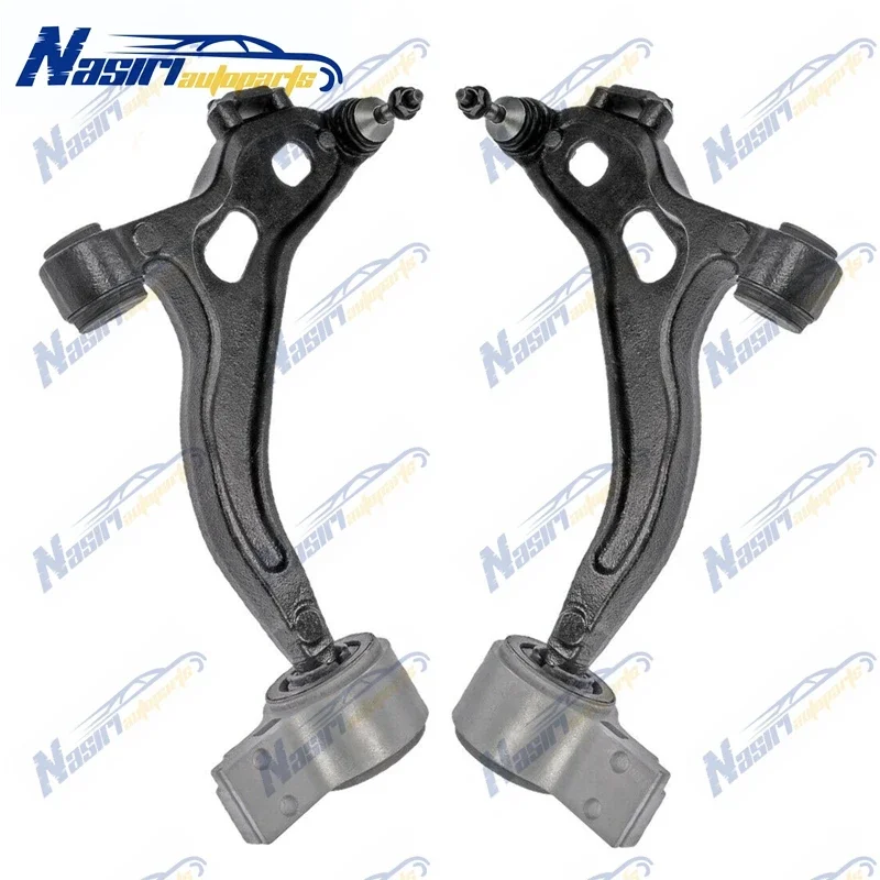 Set of 2 Front Lower Control Arms For Ford Flex Police Taurus Lincoln MKS MKT 2013-2019 K622916 K622917 BA5Z3079A BA5Z3078A