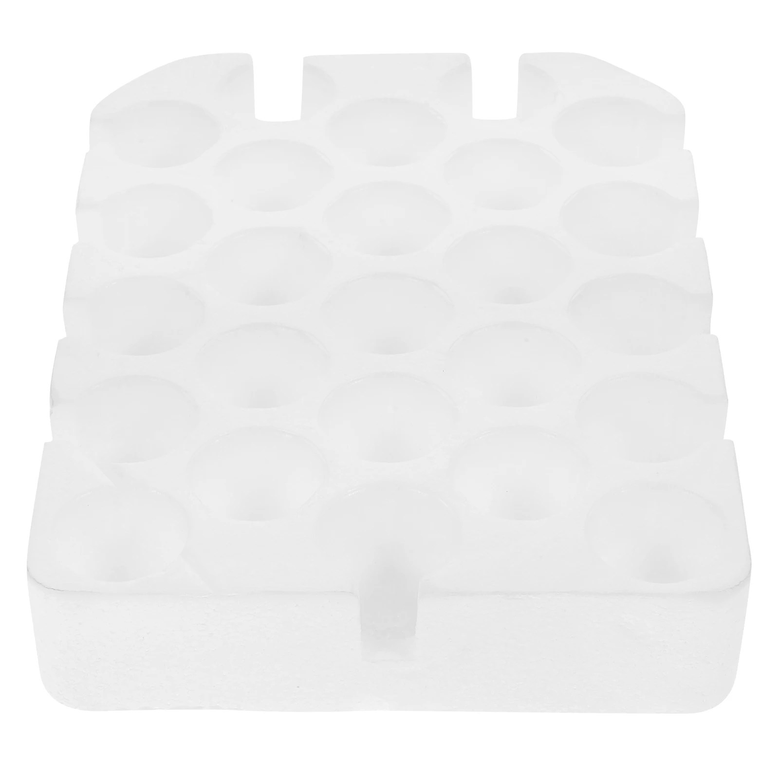 

Tube Test Tubes Stand Foam Base Scientific Experiment Rack Clear Multifunctional Laboratory Storage Organizer