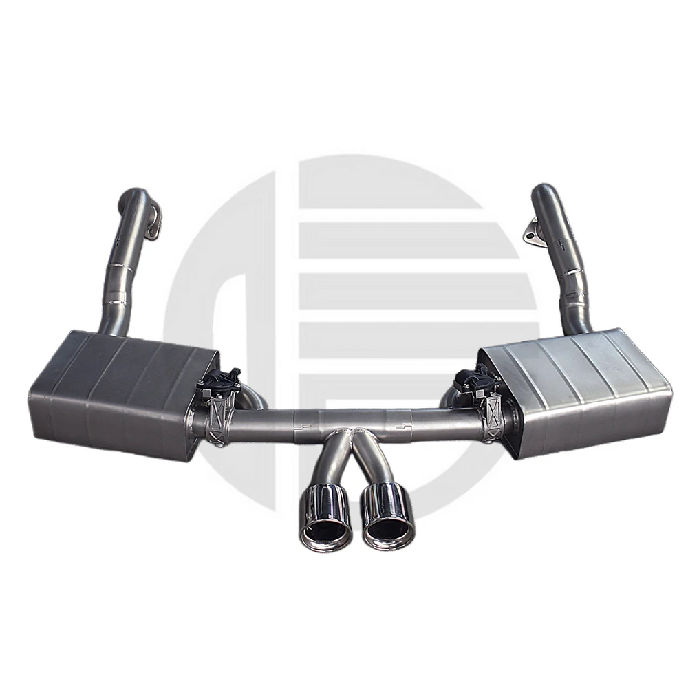Factory SUS304 Stainless Steel Catback Exhaust System for 981 Boxster  S 718  Customized