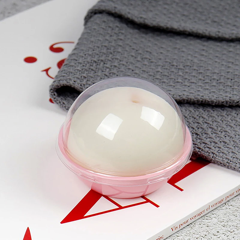 10Pcs Round Plastic Cake Box Packaging Egg-Yolk Puff Mooncake Container Transparent Packing Box With Lid Party Decoration