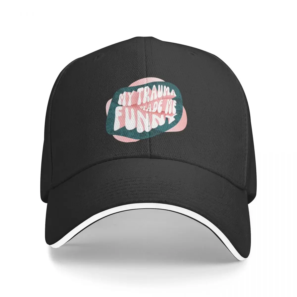 

My Trauma Made Me Funny Baseball Cap sun caps hats for men Brand Man cap Winter hat For Girls Men's