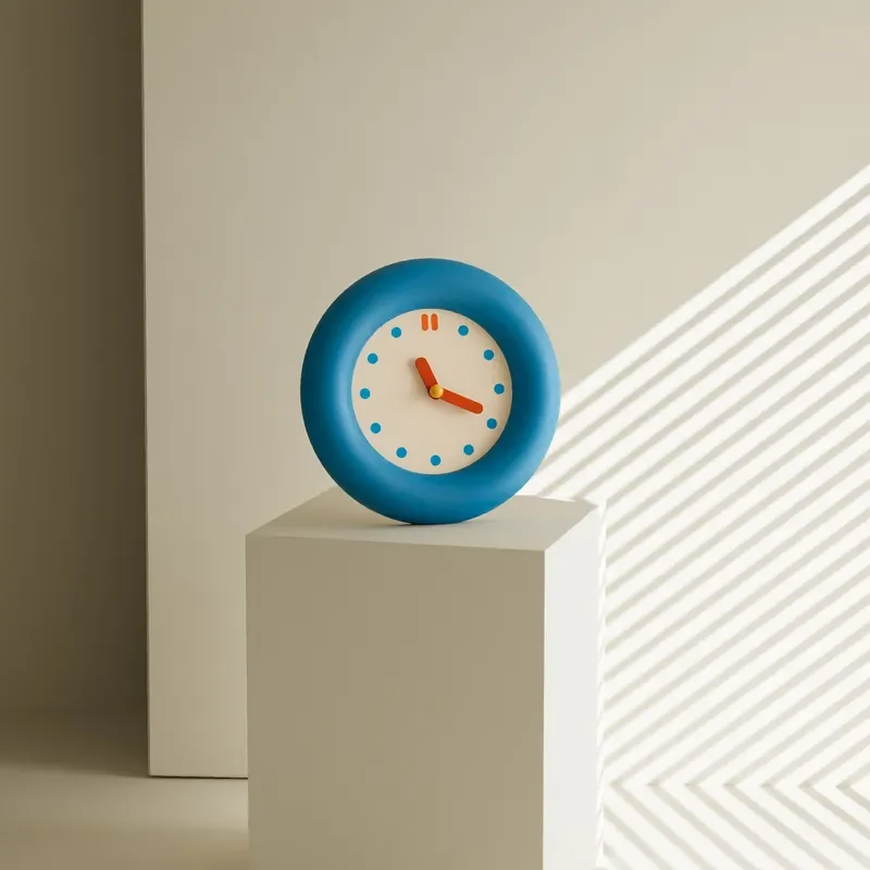 Silent Wall Clock for Living Room Modern Simple High-End Decorative Grille Design Wall Clock for Home Office Bedroom