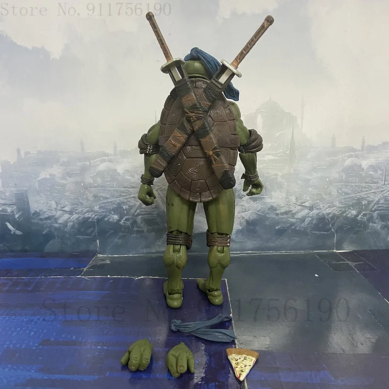 Film NECA Mutant Ninja Turtles Actionfigur Raphael Donatello Michelangelo Leonardo Shredder Krang Figuren Spielzeug – Detail 31