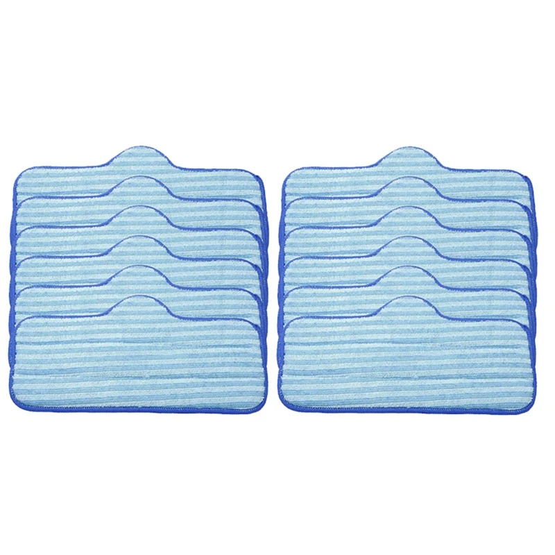 Paquet de 10 tampons de vadrouille à vapeur en microfibre adaptés au nettoyeur à vapeur Dupray Neat