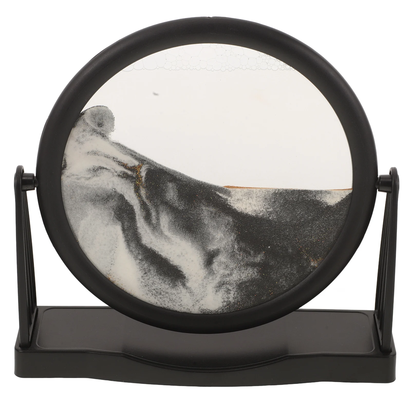 

Ceramic Ornament 3D Sand Painting Art Home Table Bookshelf Decoration Unique Eye Catching Versatile Design Creative Atmosphere