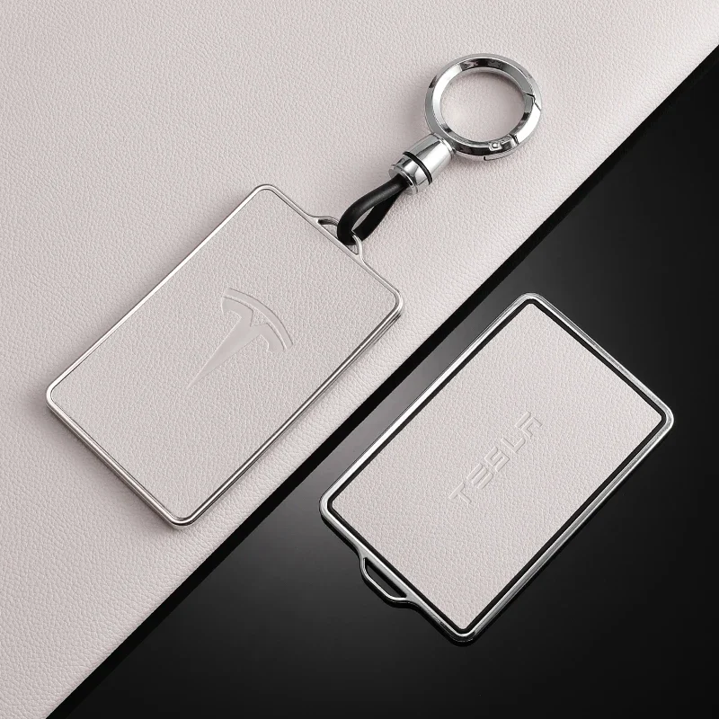 B-white keychain