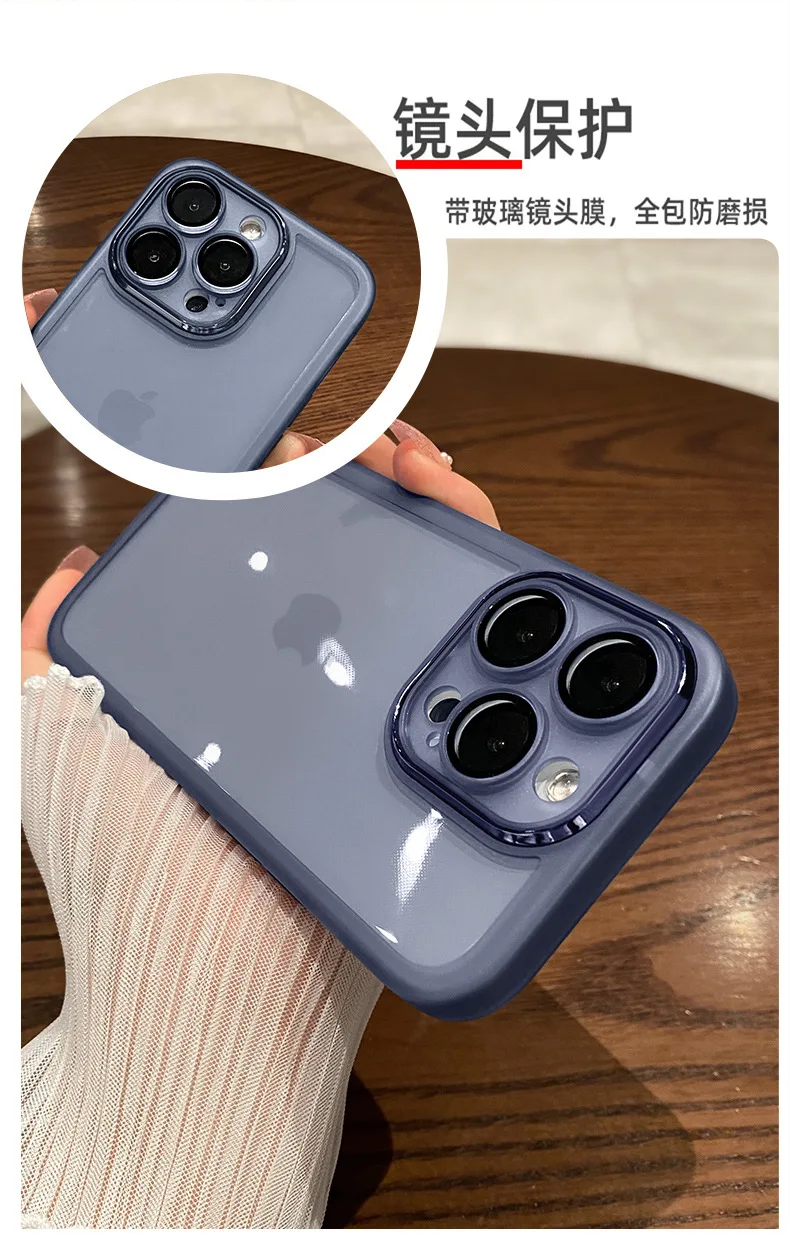 ل POCO M7 Pro 5G كاميرا حامي عدسة فيلم جراب هاتف ل Xiaomi POCO M7Pro M 7 شفافة بولي يوريثان سيليكون الغطاء الخلفي