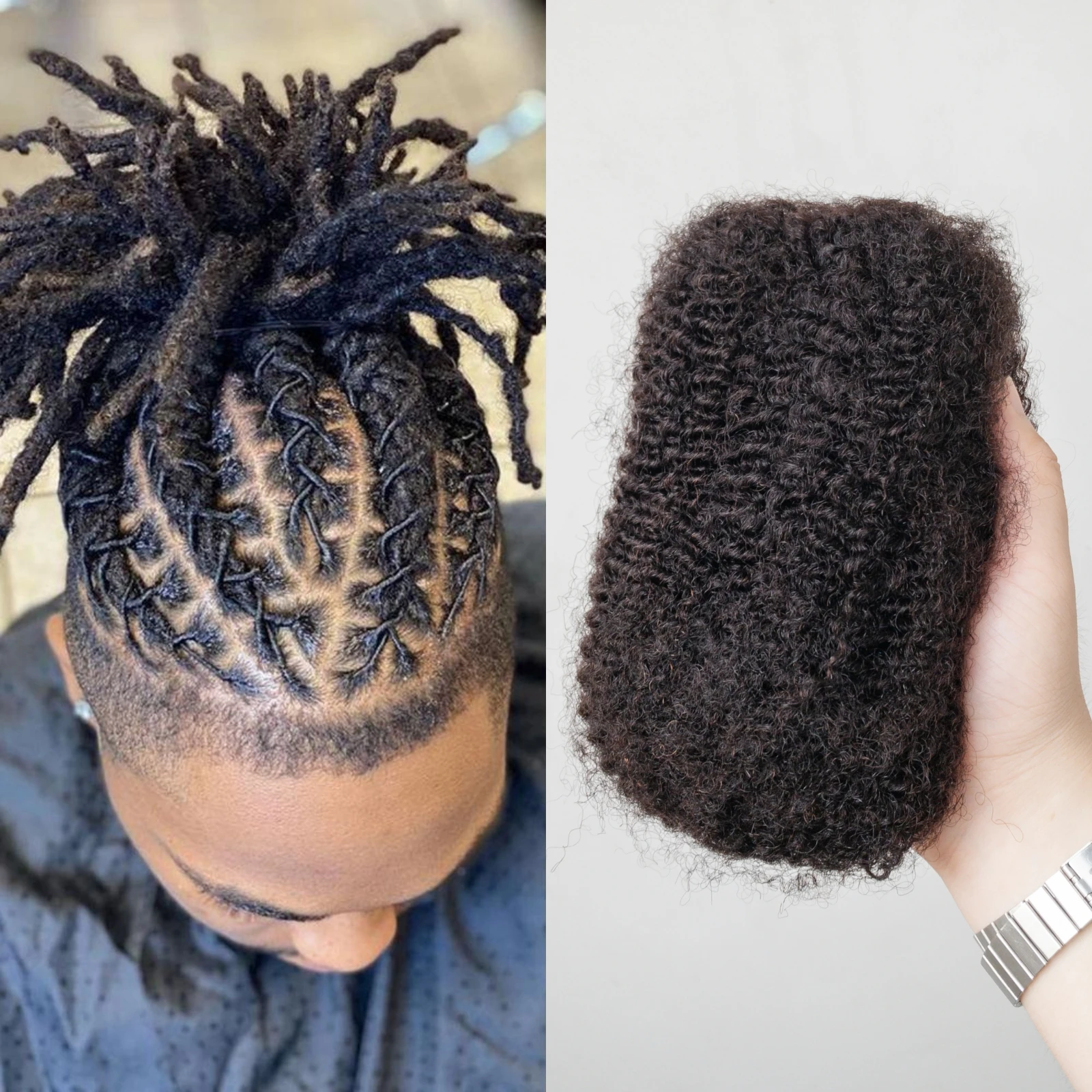 10-18 дюймов бразильские волосы Remy, афро-кудрявые вьющиеся объемные человеческие волосы для плетения, 1 пучок, 30/50 г, косички натурального цвета, волосы без утка