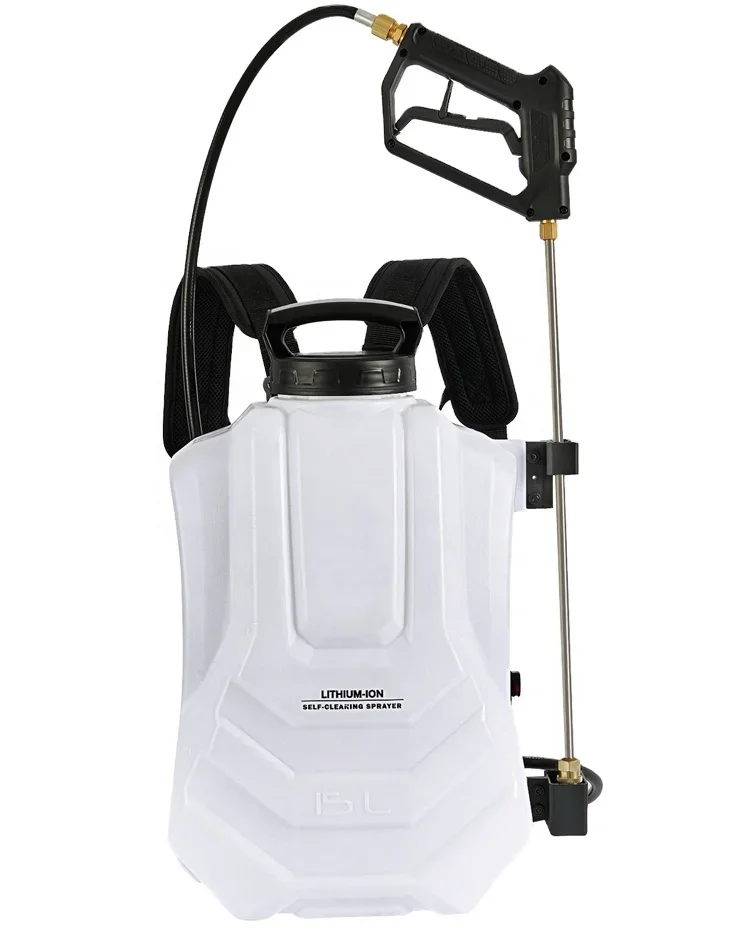 ALIENTABI 15 L farm agricultural tools SELFCLEAN knapsack battery operated pump sprayer for pest control