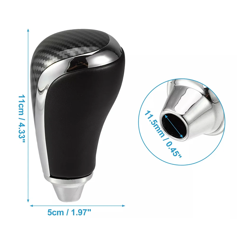Upgrade Your For Toyota For Hilux 2005 2012 with Automatic Gear Shift Knob Carbon Fiber Pattern for Modern Aesthetic