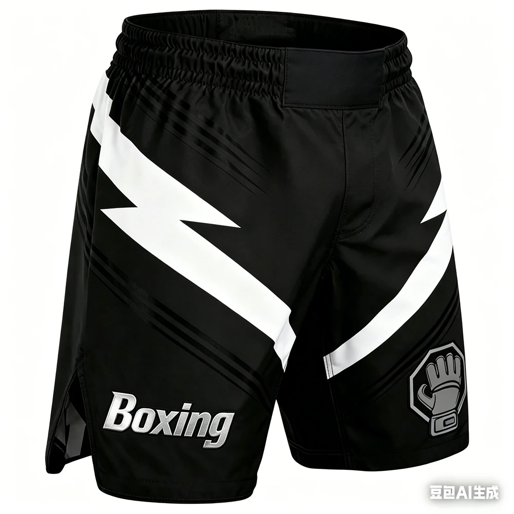 MMA Heavyweight Fighting New Men Women Summer Fighting Training Shorts - Breathable Speed Drying Sports Shorts Boxing Short