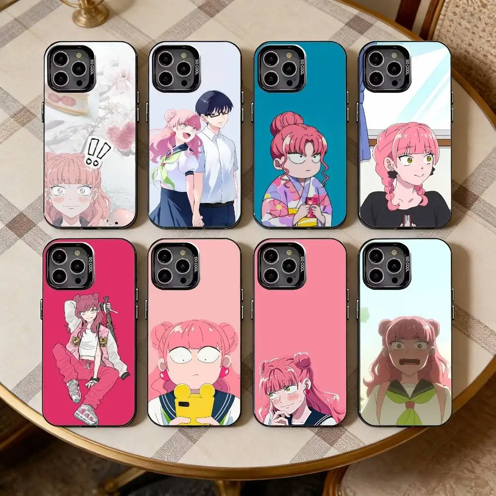 

You and I are Polar O-Opposites Phone Case For iPhone17,16,15,14,13,12,11 Plus,Pro Max Black Candy silver phone case