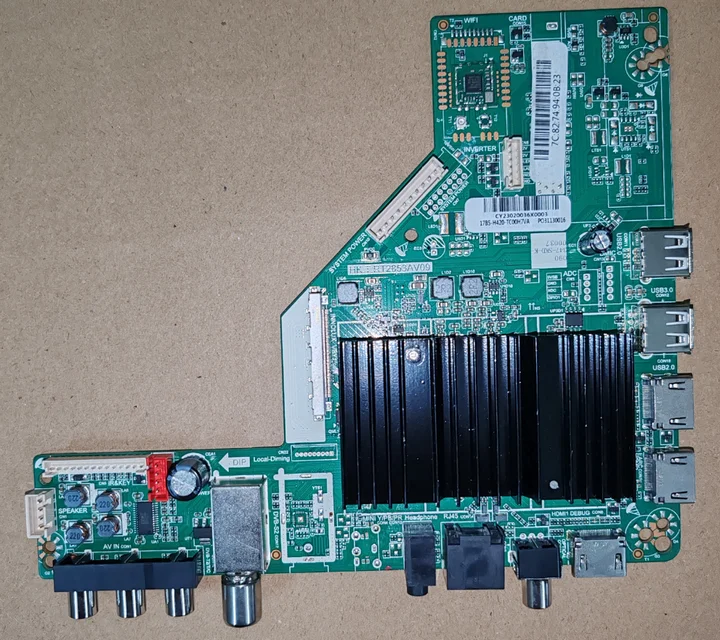 

HK.T.RT2853AV09 4k WiFi Network TV Motherboard for 2g+16GB Memory Compatible with Multiple Screens