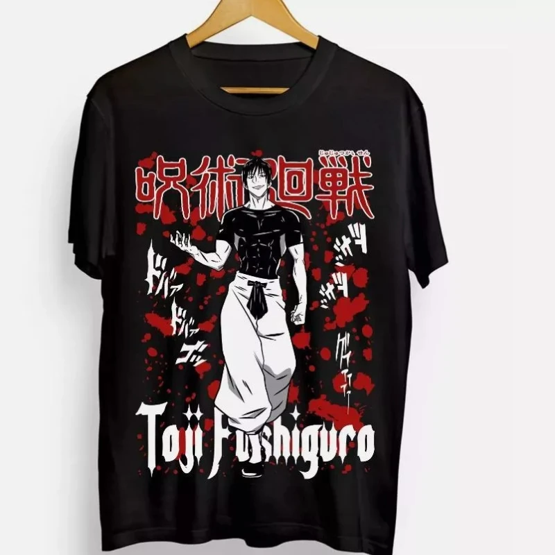 fushiguro-toji-camiseta-jujutsu-kaisen-anime-horror-manga-manga-curta-verao-novos-homens-e-mulheres-streetwear