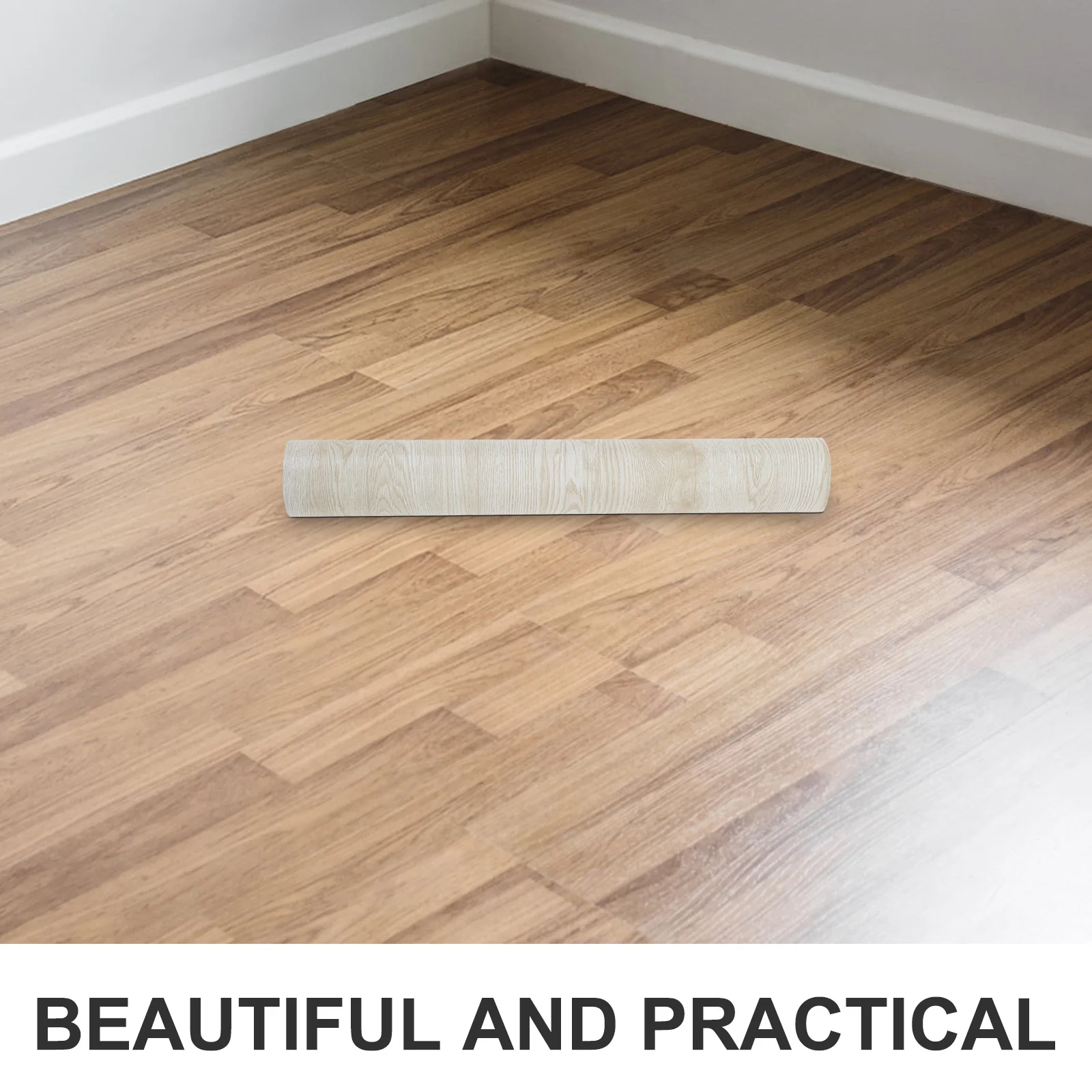 1 لفة ذاتية اللصق أرضيات بولي كلوريد الفينيل الخشب الحبوب قشر عصا ملصقات أرضية مقاوم للماء مقاومة للانزلاق للمنزل المطبخ غرفة نوم المعيشة #6