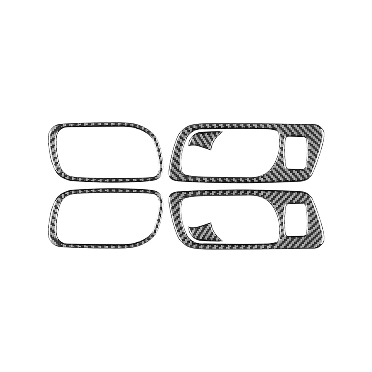 

Carbon Fiber for TSX 2004-2008 Inner Door Handle Panel Cover Trim Interior Accessories